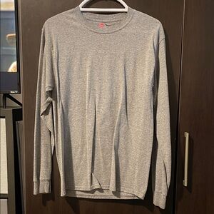 Classic Gray Long Sleeve Tee